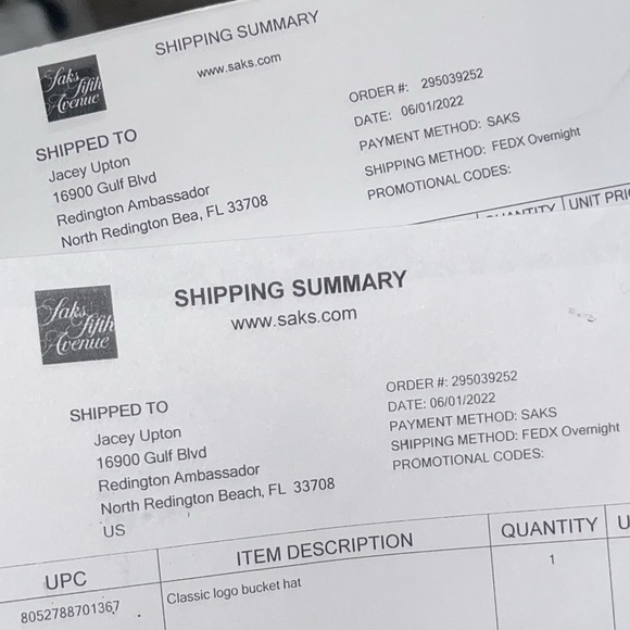 Palm Angels Bucket Hat - Picture 4 of 5